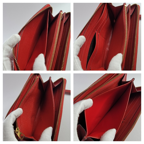 LOUIS VUITTON Monogram Empreinte Leather Zippy Long Wallet - Picture 6 of 10